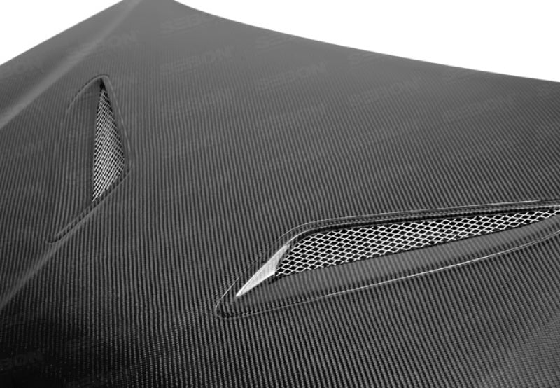 Seibon 12-13 Hyundai Genesis OE Carbon Fiber Hood 1