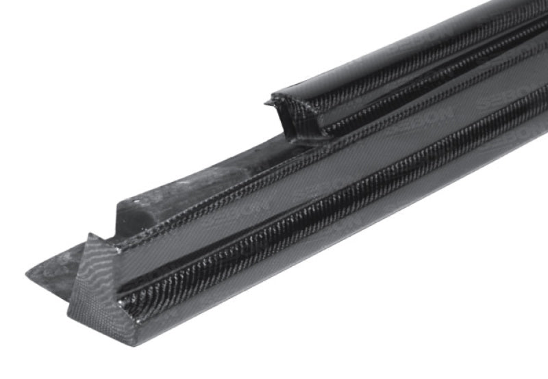 Seibon 09-10 Nissan 370Z NS Carbon Fiber Side Skirts 2