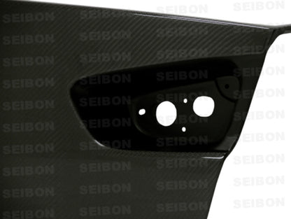 Seibon 08-09 Mitsubishi Evo X OEM-style Carbon Fiber Trunk Lid 1