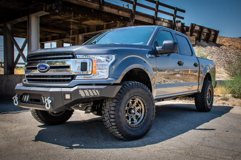 DV8 Offroad 2018+ Ford F-150 Front Bumper w/ Light Holes - F-150 & Raptor