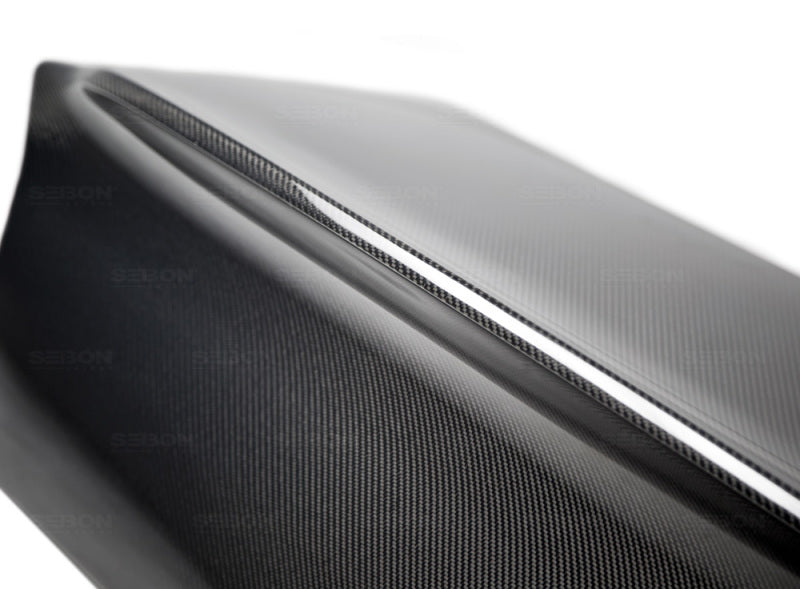 Seibon 03-07 Mitsubishi Lancer Evo 8 & 9 CSL-Style Carbon Fiber Trunk Lid 2