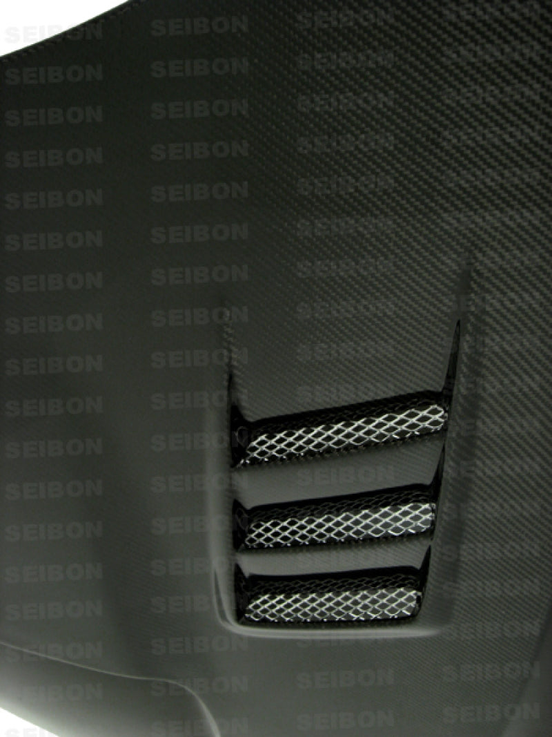 Seibon 08-09 Subaru WRX/STi CW-style Carbon Fiber Hood 8