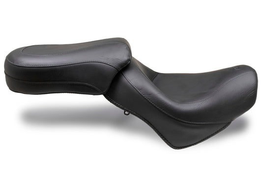 Mustang Motorcycle Mustang 04-21 Honda VT750 Aero Wide Touring 2PC Seat - Black