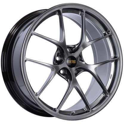 BBS RI-D 20x8.5 5x112 ET41 Diamond Black Wheel -82mm PFS/Clip Required 0