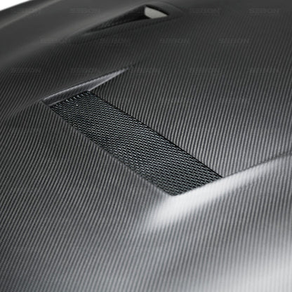 Seibon 09-10 Nissan Skyline R35 GT-R VSII-Dry Carbon Fiber Hood 2