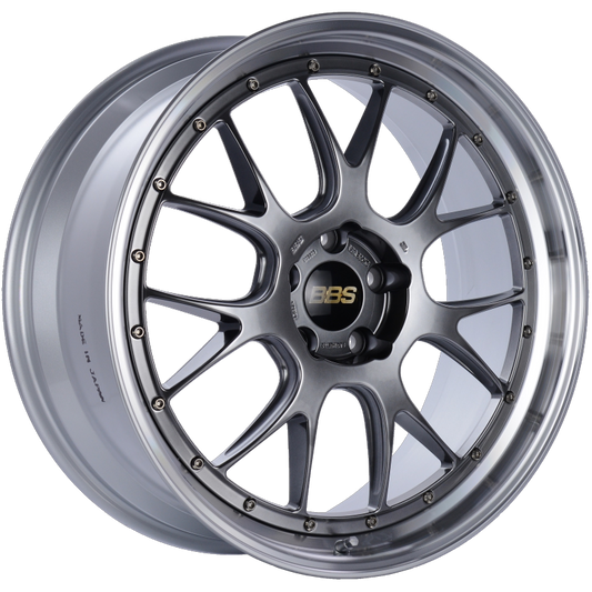 BBS LM-R 21x9 5x120 ET32 Diamond Black Center Diamond Cut Lip Wheel -82mm PFS/Clip Required 0