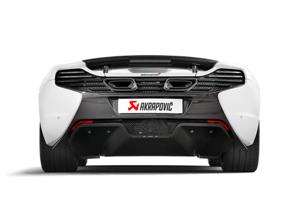 Akrapovic 14-17 McLaren 650S/650S Spyder Slip-On Line (Titanium) w/ Carbon Tips 2