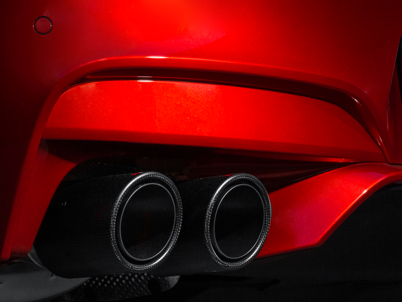 Akrapovic 11-17 BMW M5 (F10) Tail Pipe Set (Carbon) 3