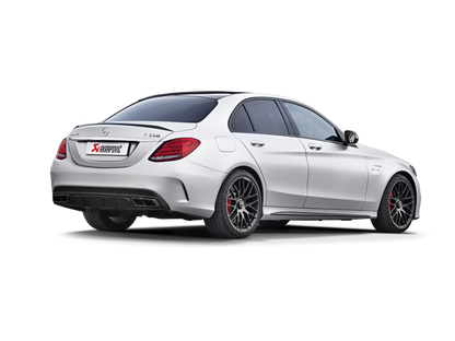 Akrapovic 15-17 AMG C63 Estate Evolution Line Cat Back (Titanium) w/ Carbon Tips (Req. Link Pipe) 6