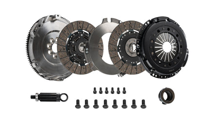 DKM Clutch 09-16 BMW Z4 35i MS Organic Twin Disc Clutch Kit w/Flywheel (660 ft/lbs Torque) - 1 & 535i