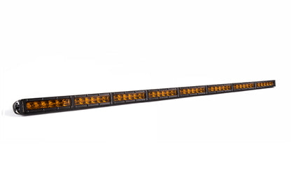 Diode Dynamics 50 In LED Light Bar Single Row Straight - Amber Combo Each Stage Series