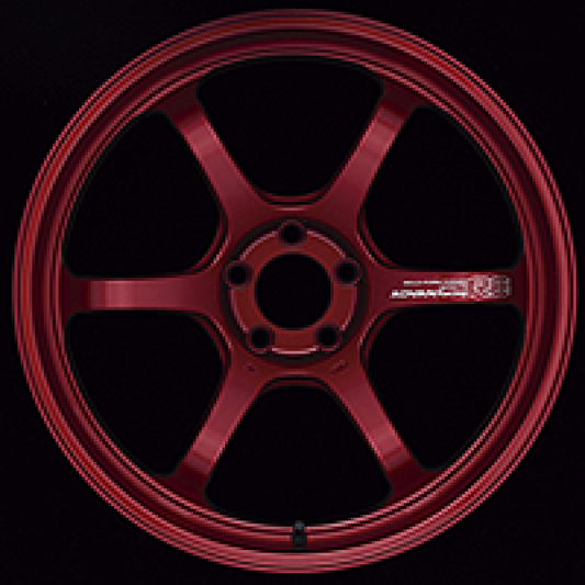 Advan R6 20x12 +20mm 5-114.3 Racing Candy Red Wheel 0