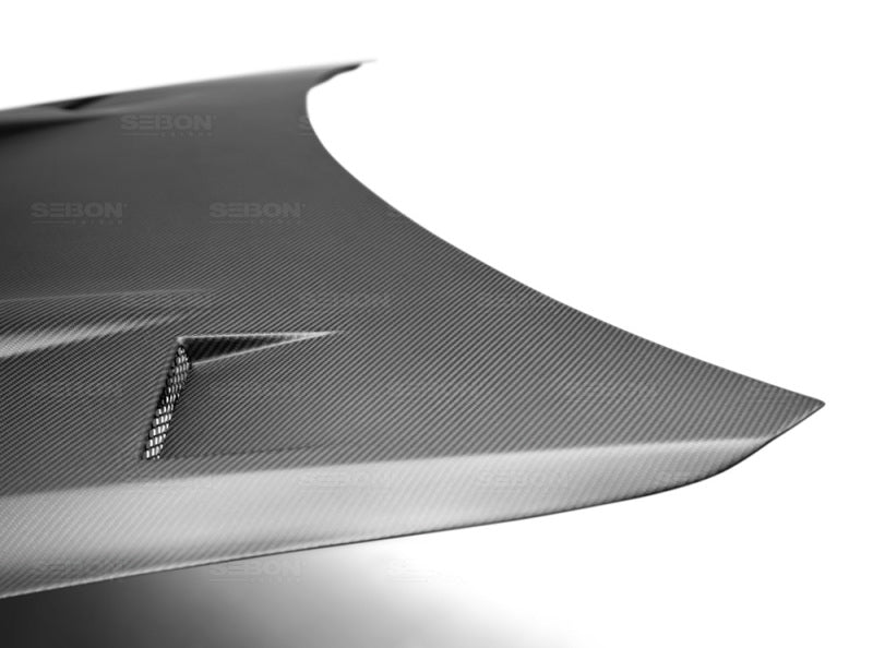 Seibon 09-15 Nissan GTR R35 GTII Dry Carbon Hood 5