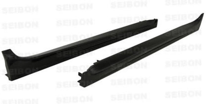 Seibon 08-09 Mitsubishi Evo X OEM-style Carbon Fiber Side Skirts 4