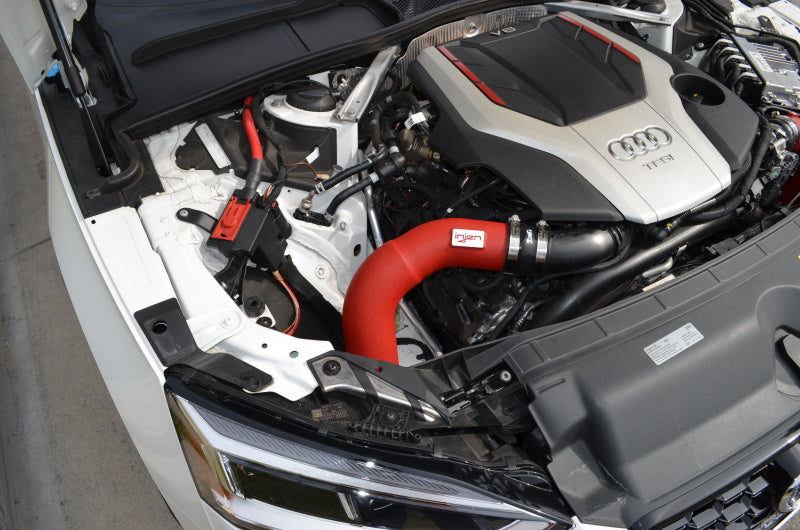 Injen 18-19 Audi S4/S5 (B9) 3.0L Turbo Wrinkle Red Short Ram Intake 12