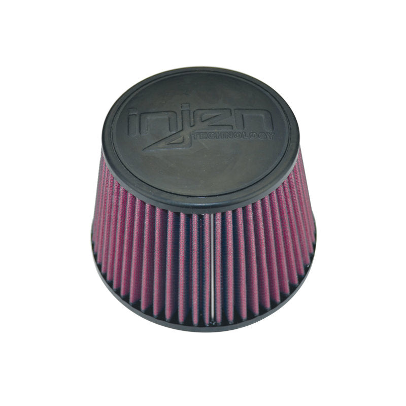 Injen High Performance Air Filter - 3.50 Black Filter 6 Base / 5 Tall / 5 Top 2