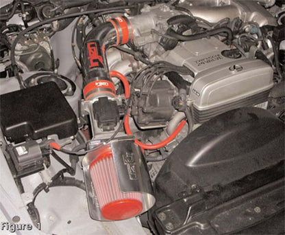 Injen 92-95 Toyota Supra V6 3.0L Black IS Short Ram Cold Air Intake 3