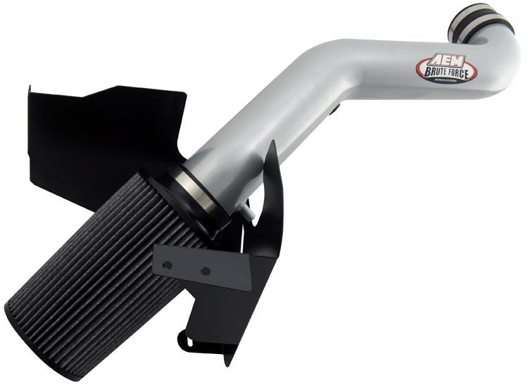 AEM Induction AEM 06 Jeep Commander 4.7L V8 Silver Brute Force Air Intake