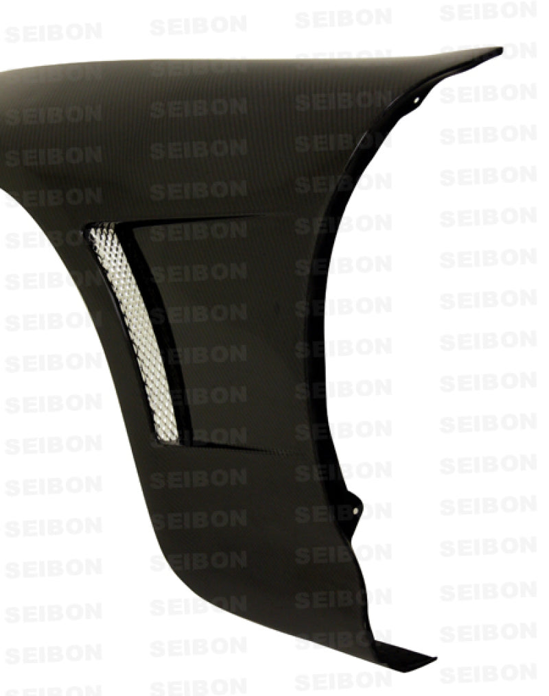 Seibon 93-98 Toyota Supra TV-Style Carbon Fiber Fenders (Pair) 0