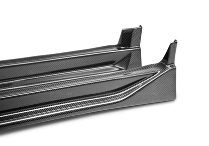 Seibon 06-07 Subaru WRX/STI Sedan CW-Style Carbon Fiber Side Skirts 3