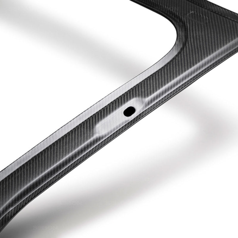 Seibon 17-18 Acura NSX OEM-style Dry Carbon Trunk 6