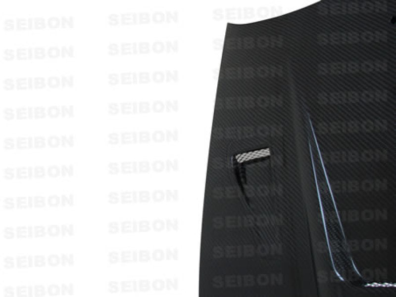 Seibon 89-94 Nissan 180SX/240SX DVII Carbon Fiber Hood 1