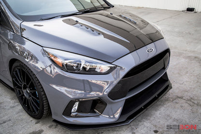 Seibon 2015-2016 Ford Focus RS Carbon Fiber Hood 5