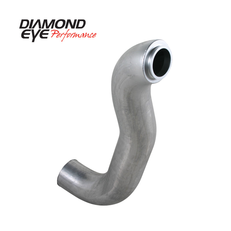 Diamond Eye Performance Diamond Eye Downpipe 4in AL: 89-93 5.9L DODGE MACHINED EF
