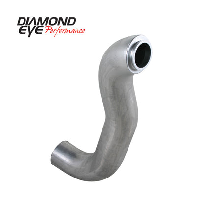 Diamond Eye Performance Diamond Eye Downpipe 4in AL: 89-93 5.9L DODGE MACHINED EF