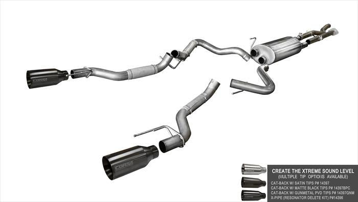 CORSA Performance Corsa 2017-2020 Ford F-150 Raptor Super Cab / Super Crew Cab 3.5L V6 X-Pipe