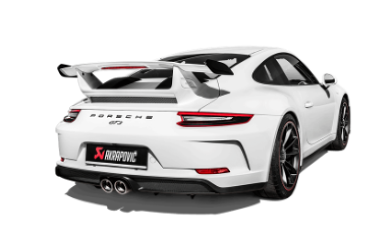 Akrapovic 2018 Porsche 911 GT3 (991.2) Slip-On Race Line (Titanium) w/o Tail Pipe Set 1