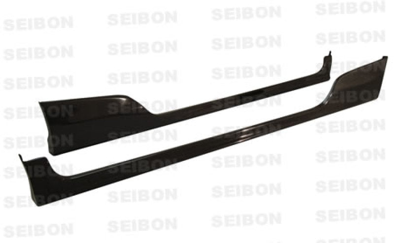 Seibon 02-04 Honda Civic SI TR Style Carbon Fiber Side Skirts 0
