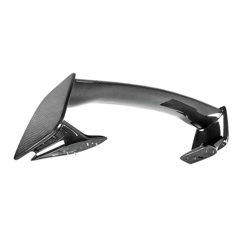 Seibon 08-10 Subaru WRX/STi 4dr OEM-style Carbon Fiber Rear Spoiler 2