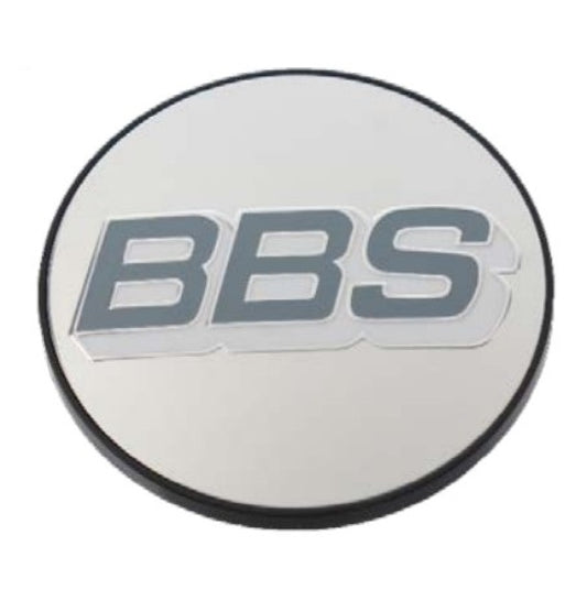 BBS Center Cap 56mm Polished/Grey & White 0