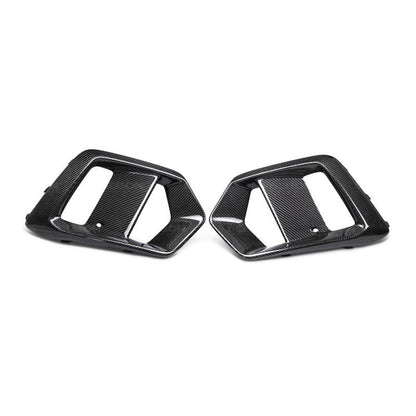 Seibon 16-18 Ford Focus RS Carbon Fiber Fog Light Surrounds 6
