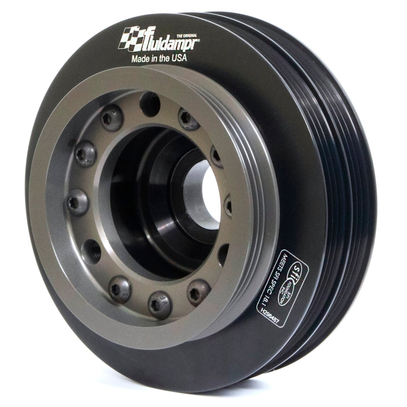 Fluidampr Honda All B Series PS Air / Alt Pulley Steel Internally Balanced Damper - Integra