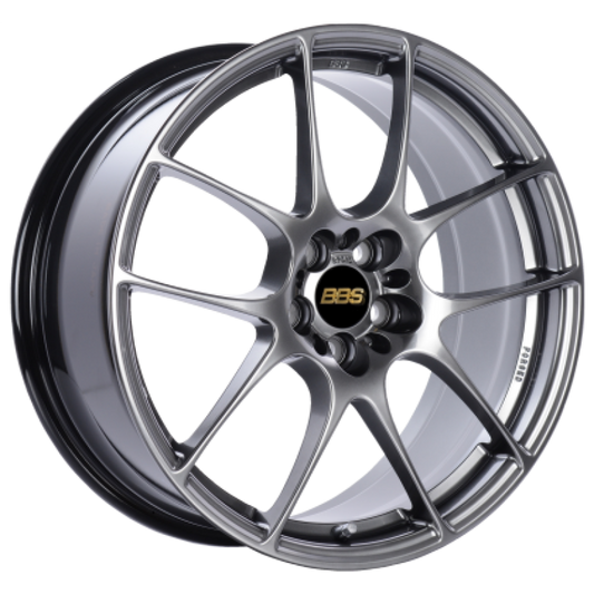 BBS RF 17x7.5 5x112 ET45 Diamond Black Wheel - 82mm PFS/Clip Required 0