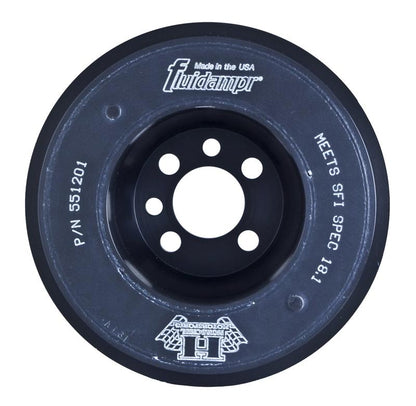 Fluidampr VW 2000-2005 1.8L Turbo Motor (4 bolt hole mounting) Steel Internally Balanced Damper - Golf & A4