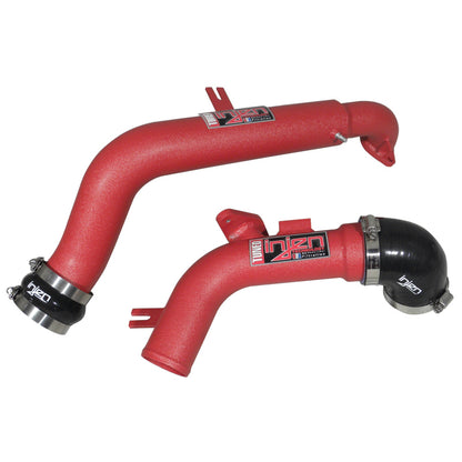 Injen 11-14 Nissan Juke 1.6L Nismo Turbo Upper Intercooler Piping Kit - Wrinkle Red 1