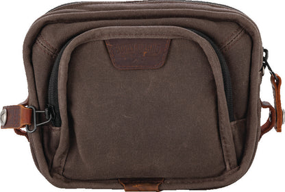 Burly Brand Handlebar Bag - Dark Oak