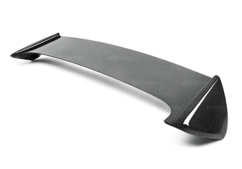 Seibon 08-10 Subaru WRX/STi Hatchback OEM-style Carbon Fiber Rear Spoiler w/ LED Cutout 0