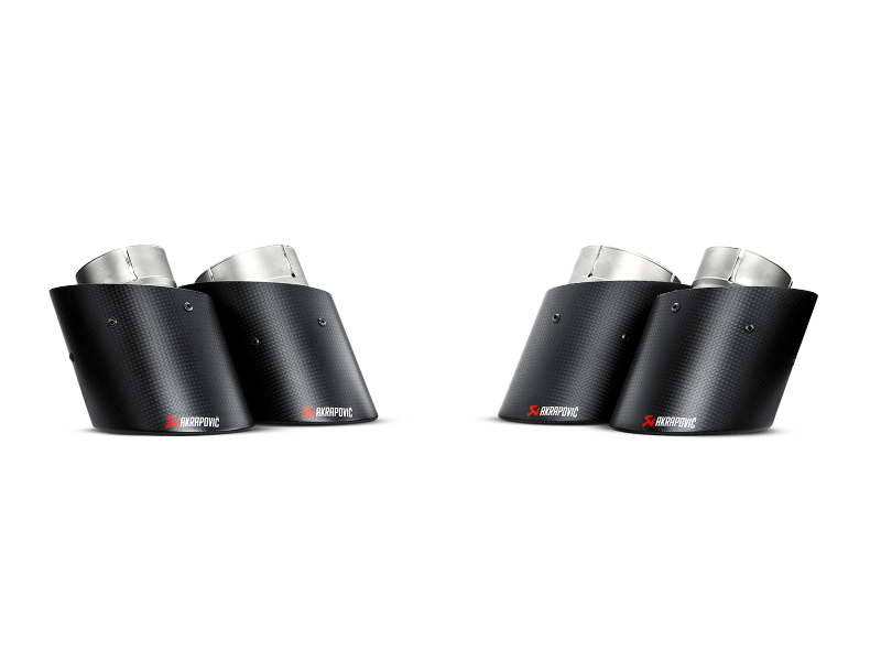 Akrapovic 13-17 Audi S6 Avant/Limousine (C7) Evolution Line Cat Back (Titanium) w/ Carbon Tips 14