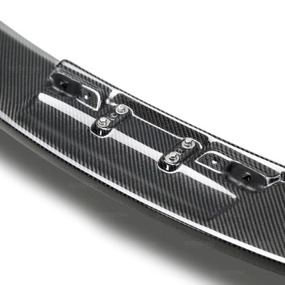 Seibon 2017 Honda Civic Type-R Gloss Carbon Fiber Tailgate Middle Spoiler 8