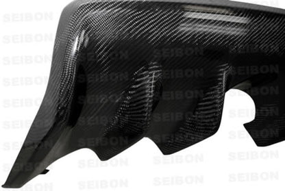 Seibon 08-09 Mitsubishi Evo X OEM-style Carbon Fiber Rear Diffuser 0