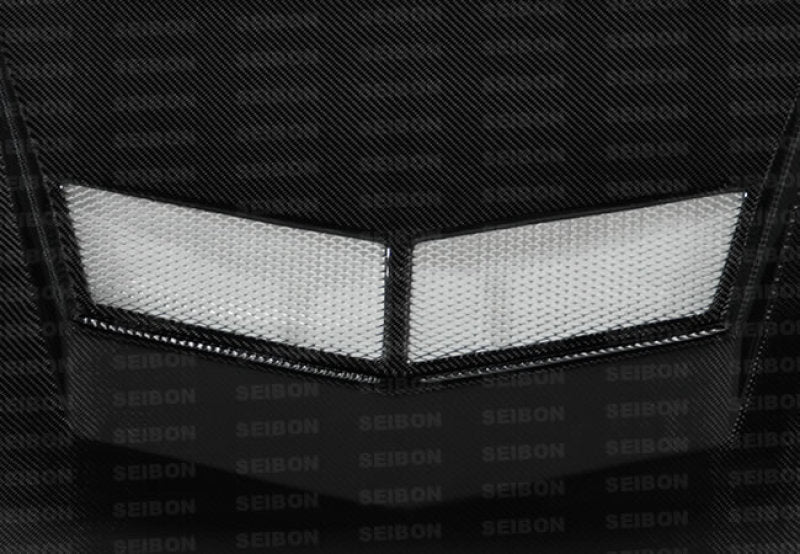 Seibon 03-06 Hyundai Tiburon (GK27) VSII- Style Carbon Fiber Hood 1