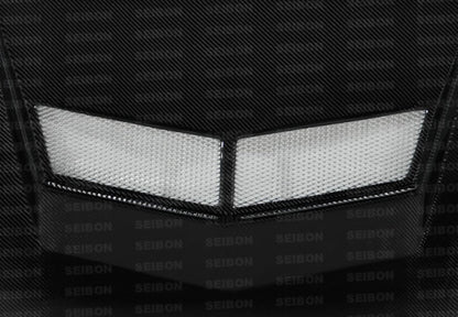 Seibon 03-06 Hyundai Tiburon (GK27) VSII- Style Carbon Fiber Hood 1