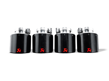 Akrapovic 06-13 Chevrolet Corvette ZO6/ZR1 (C6) Tail Pipe Set (Carbon 115 mm) 1