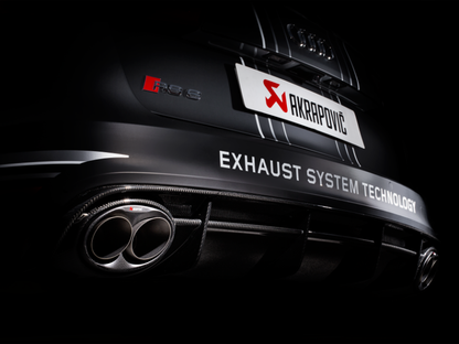 Akrapovic 14-17 Audi RS6 Avant (C7) Evolution Line Cat Back (Titanium) w/ Carbon Tips 5