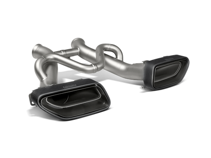 Akrapovic 14-17 McLaren 650S/650S Spyder Slip-On Line (Titanium) w/ Carbon Tips 0