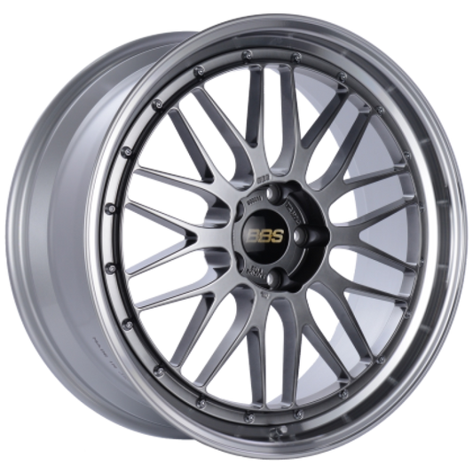 BBS LM 20x9 5x112 ET25 Diamond Black Center / Diamond Cut Lip Wheel -82mm PFS/Clip Required 0